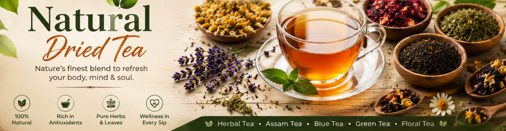 Premium tea estates and bulk tea exports by Anshi Global Trade